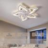 Изящный потолочный вентилятор с лепестками: Идеально для освещения гостиной, столовой, спальни и кабинета