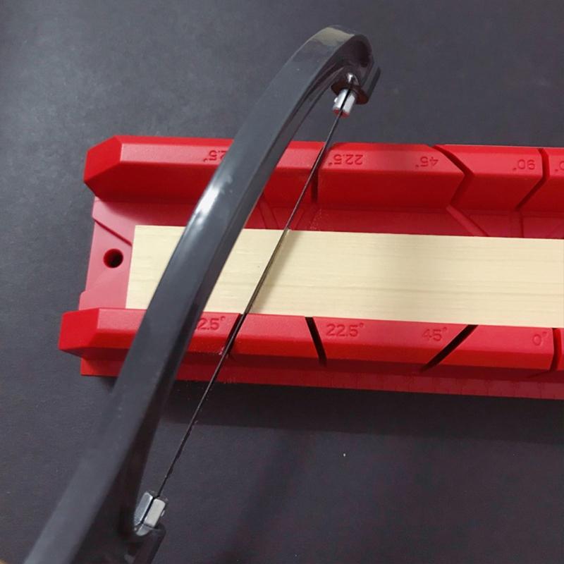 Торцовочная пила Пластиковая торцовочная пила Садовая пила для обрезки Пила для резки дерева Ручная пила Инструменты для деревообработки Блок для торцевания Пильная коробка Инструмент для деревообработки