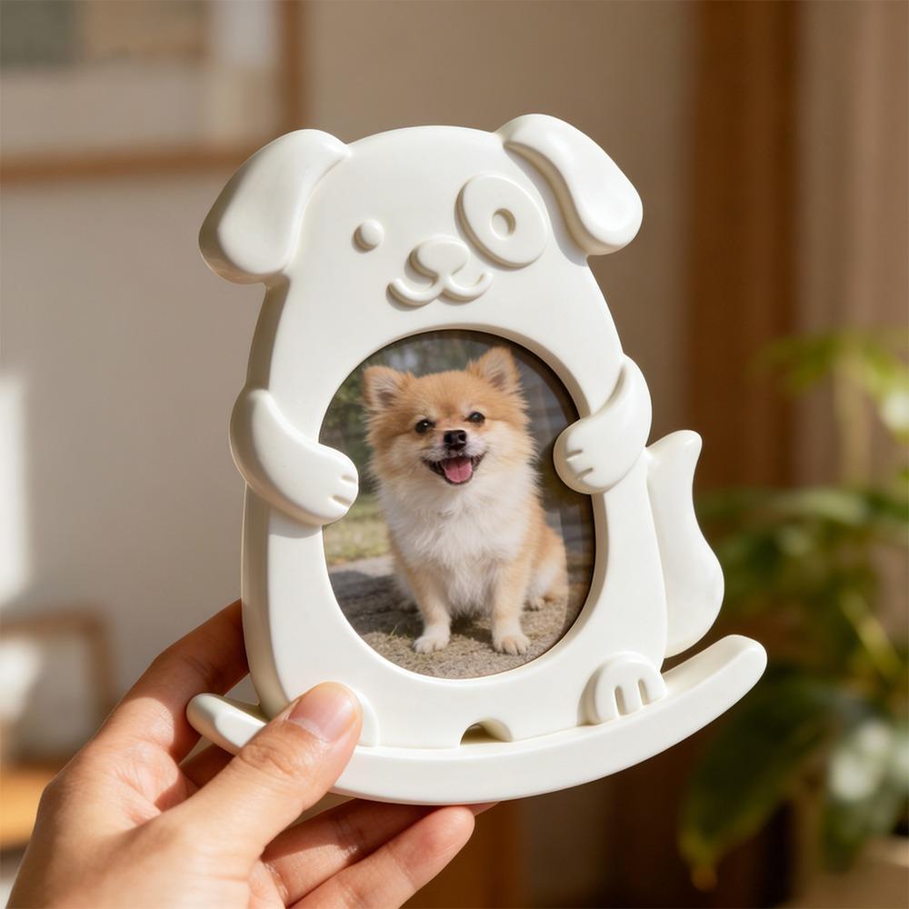 Силиконовая форма для фоторамки с мультяшным животным Форма животного DIY Поделка Форма для DIY фоторамки Дизайн фоторамки Настольное украшение