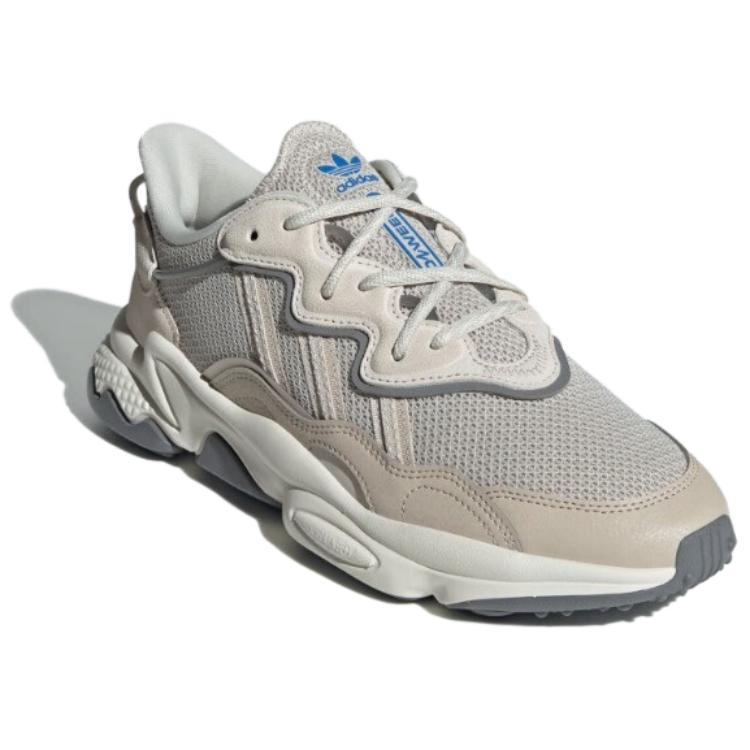 Adidas Оригинальные Ozweego Ткань Синтетическая кожа ПУ Удобные Спортивные Амортизирующие Нескользящие Износостойкие Низкие Повседневные Кроссовки для Образа Жизни IG3555