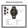 Fashion Calendar Watch Men's Watch Quartz Watch Men's Leather Watch Casual Watch Sports Watch Student Watch Men's