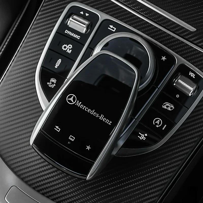 4/8 шт. 3D металлические наклейки Mercedes-Benz AMG для автомобиля, наклейка для стайлинга салона автомобиля W205 W203 GLC GLK W206 W220 A180 W211 модификация