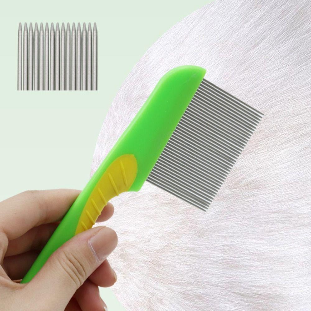 Portable Flea Tick Comb Cute Hair Remover Brush Durable Pet Accessories  Pet