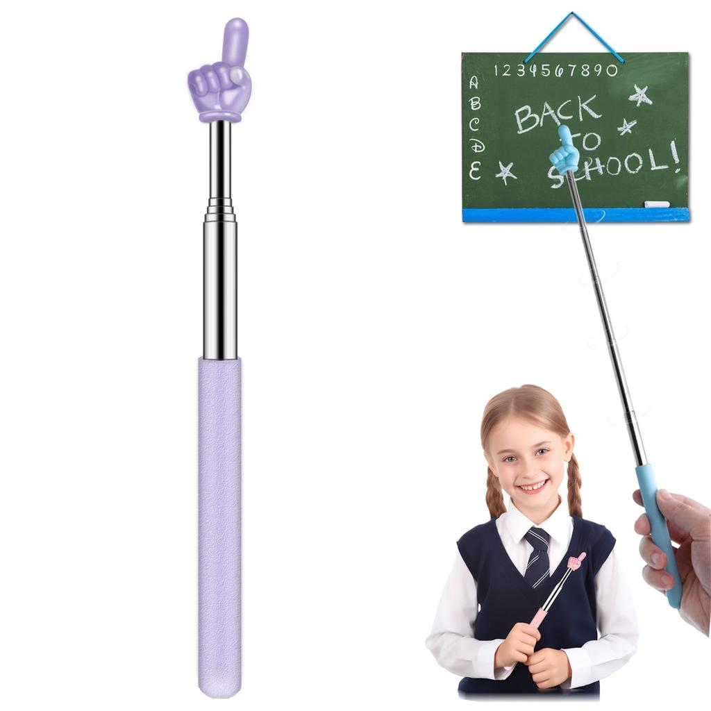 Выдвижная указка для учителя для чтения в классе, выдвижная палочка-указка для школы, длинная телескопическая ручная указка