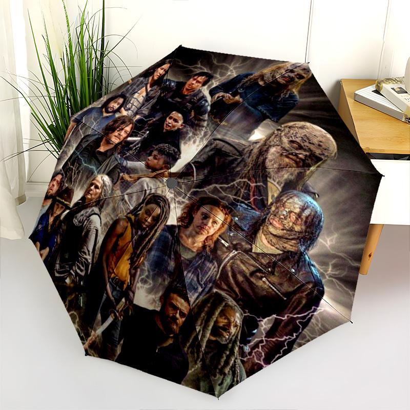 Survival Undead World Folding umbrella Portable Suitable for all seasons Sun umbrella printing Sun umbrella