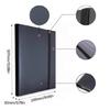 Portable Trading Card Binder 9 Pocket Cartoon Collection Notebook Trading Card Collection Notebook Game Card Binder