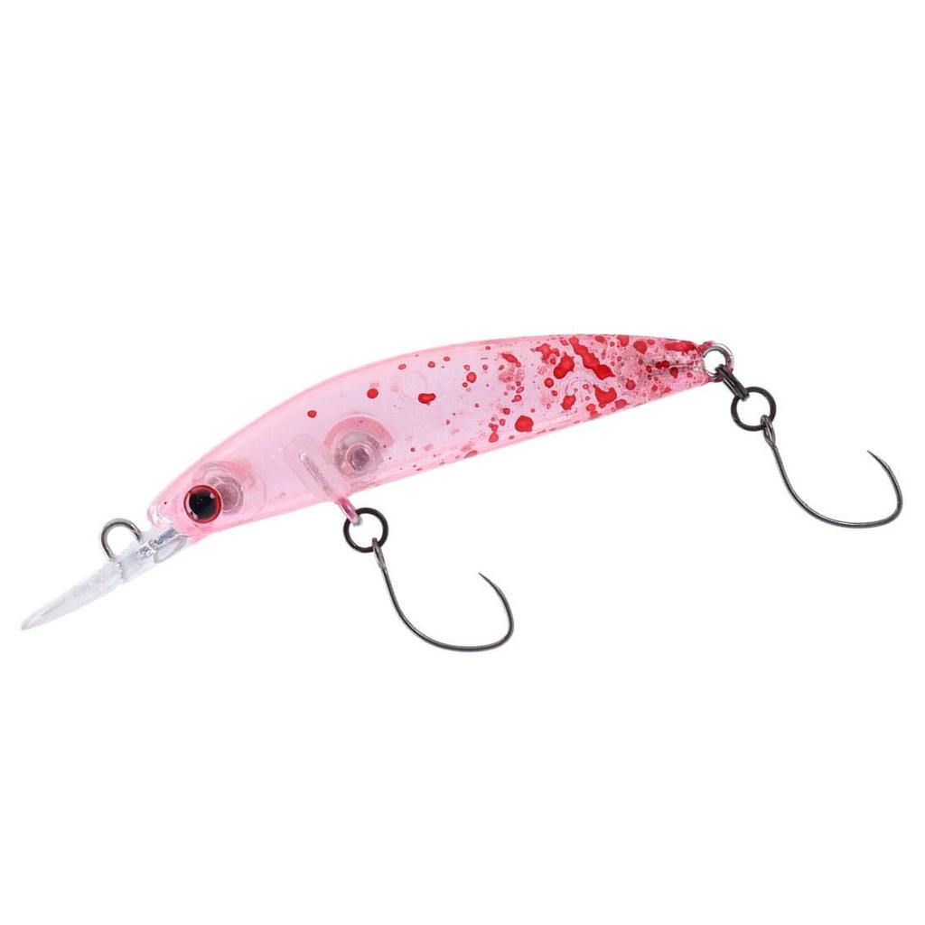 Daiwa Area Trout Presso Double Clutch 45S tuned by HMKL Oniyome Red Glow Lure