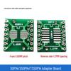 SOP8 SMD to DIP Adapter Board with SSOP8/TSSOP8 Compatibility, 0.65/1.27mm Pitch, Includes Pin Headers