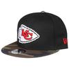 Кепка New Era 9Fifty Snapback - Kansas City Chiefs черный камуфляж