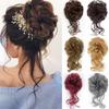 Synthetic Curly Chignon with Elastic Band Scrunchies Messy Hair Bun Updo Hairpieces Extensions for Women