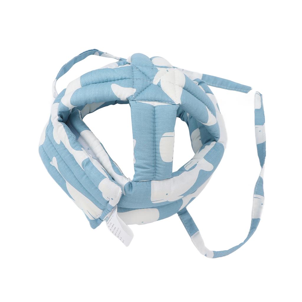 Детский защитный шлем из мягкого хлопка, предотвращающий столкновения, регулируемая дышащая защитная шапка для головы