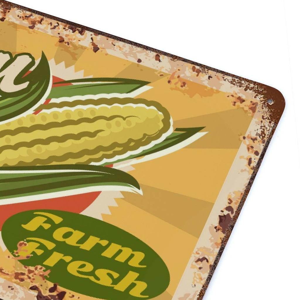 1-Pack Rusty Vintage Sign Panel, 20×30cm and 30×40cm, Distressed Décor for Pub, Restaurant or Living Room