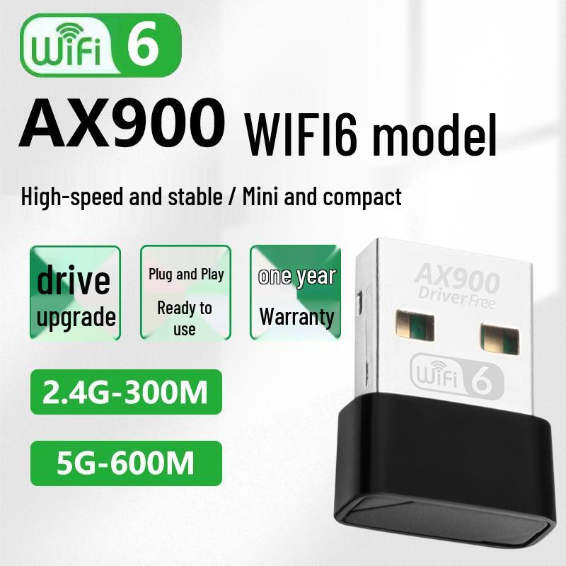 Трехдиапазонный USB-адаптер беспроводной сети Wi-Fi 7 для настольного компьютера и ноутбука - Драйверы не требуются, Идеально для игр
