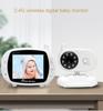 2,8-дюймовый ЖК-дисплей SP850 VOX Music Control Baby Monitor Nanny Camera Температурный дисплей Няня EU Plug