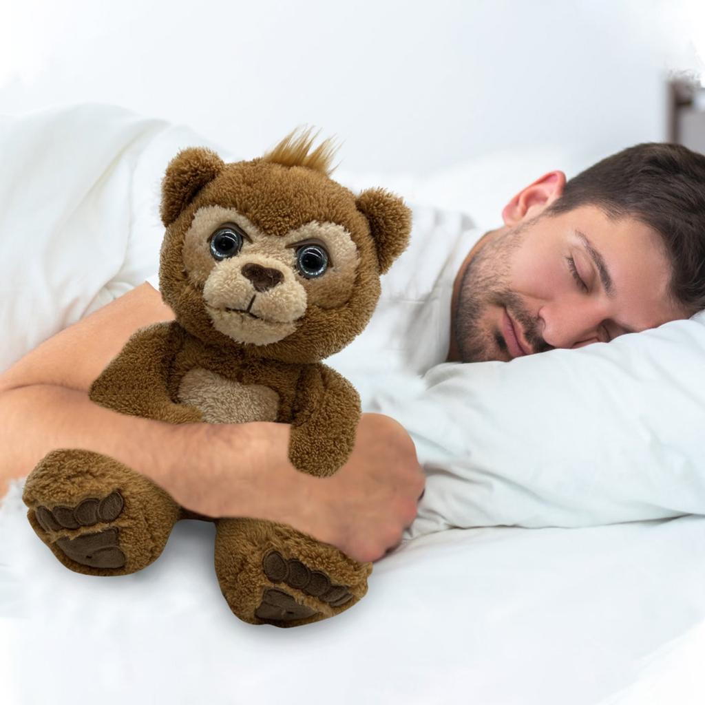 Интерактивная плюшевая игрушка «Любопытный медведь», Плюшевая игрушка «Любознательный интерактивный медведь»