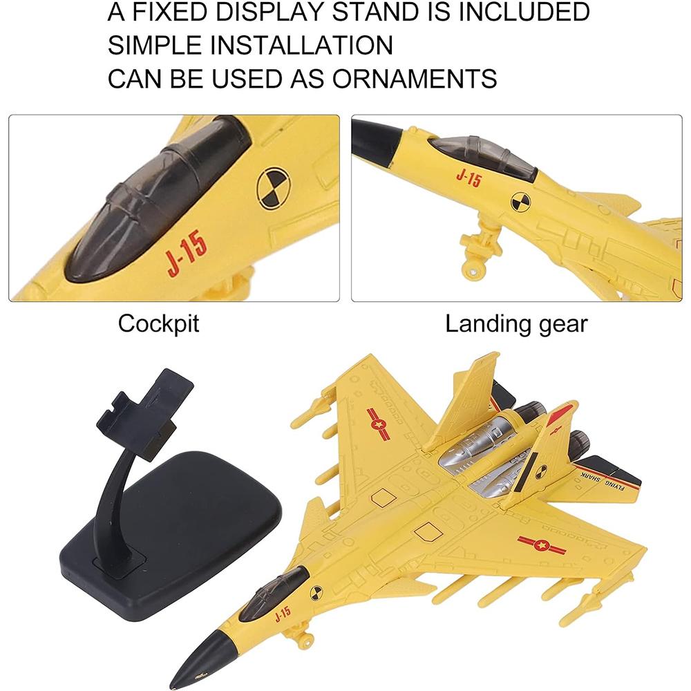 1/100 J-15 модель самолета, Коллекционная настольная модель, экран, коллекционная мини-симулятор, подарок с кронштейном, украшение