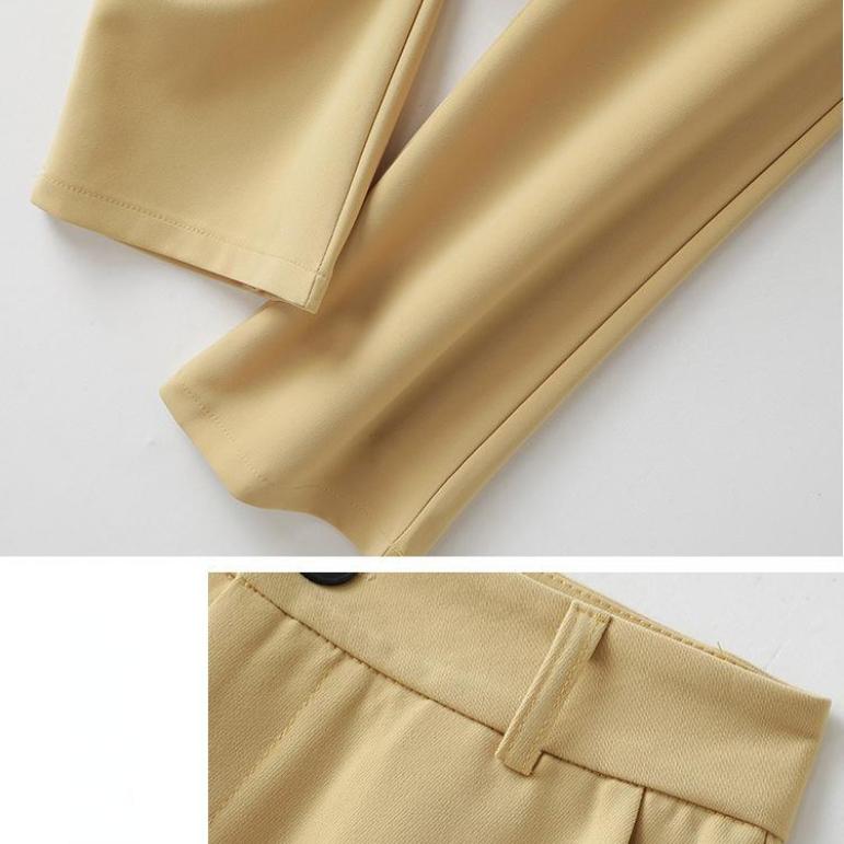 New Arrival Women's Straight Leg Suit Pants To Show Your Height, High-end Luxury Counter Boutique