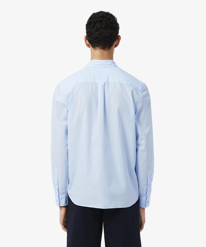 Мужская легкая рубашка с длинным рукавом из поплина LACOSTE Ch6250-56G T01