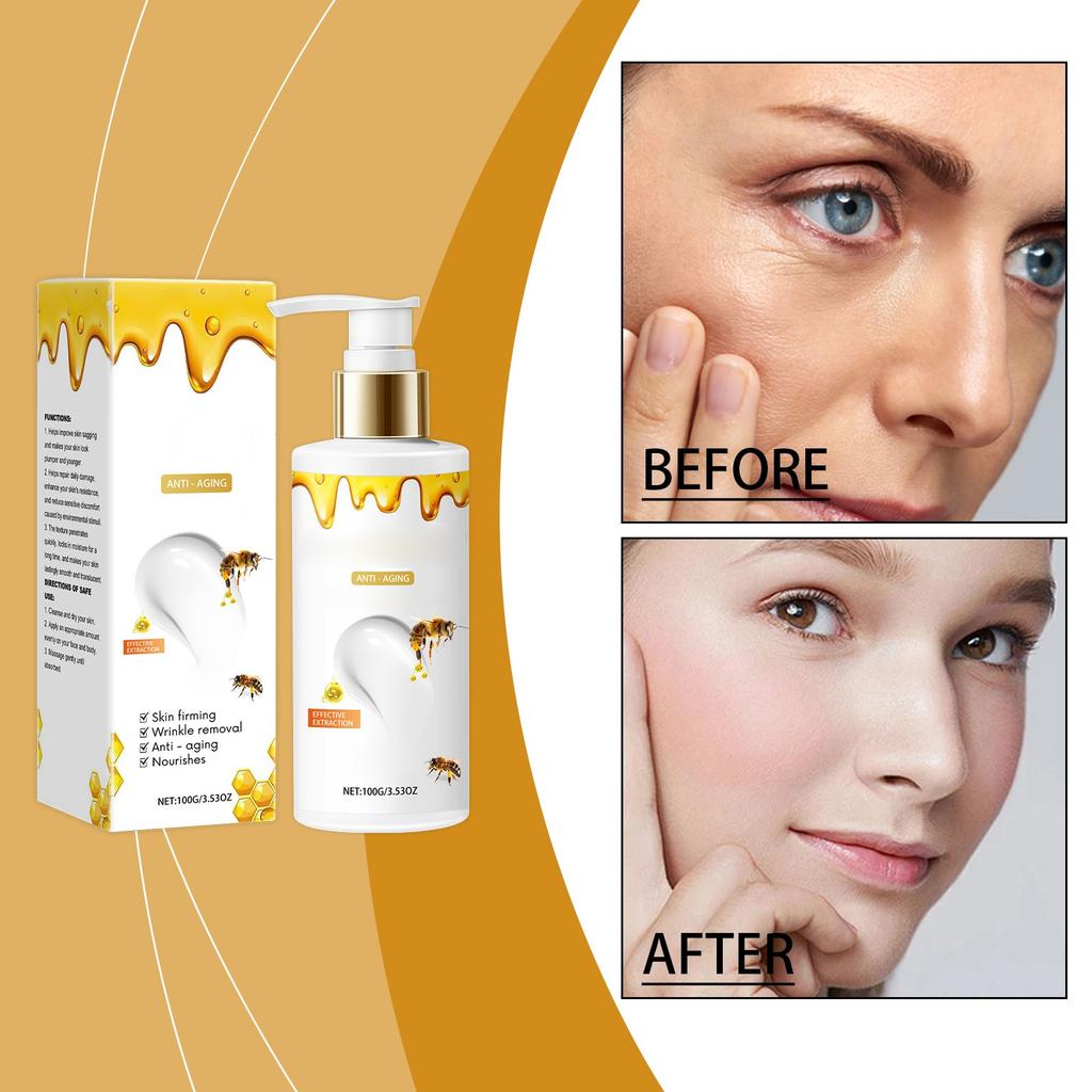 Крем Bee Firming Cream, Глубоко увлажняющий, Увлажняющий, Антивозрастной, Нежный уход за кожей, Увлажняющий и увлажняющий крем
