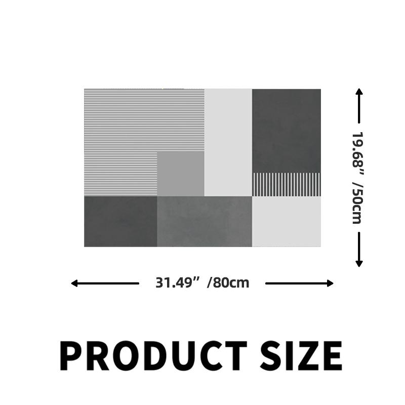 Роскошный скандинавский коврик для ванной комнаты, суперабсорбирующий коврик для ванной, противоскользящий, быстросохнущий, коврик для ног, коврик для душа, туалета, коврик для двери
