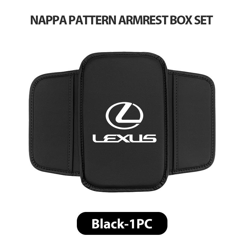 AAPE1 Leather Car Armrest Box Pad Central Arm Rest Storage Pocket Protective Cover For Lexus IS350 ES350 IS250 IS460 IS220h IS300