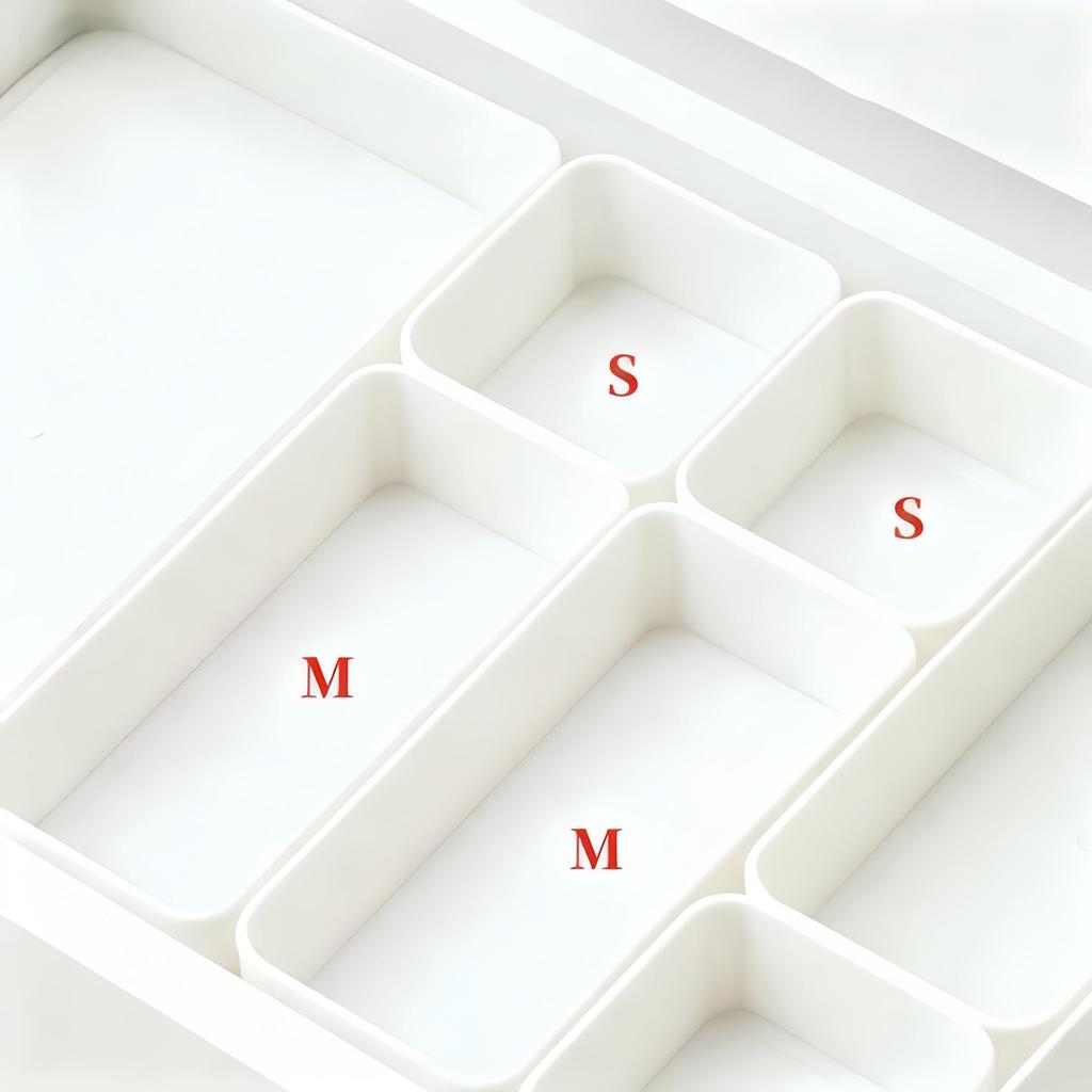 Настольный органайзер с ящиками для дома, общежития или офиса - Идеально подходит для мелочей, косметики и канцелярских принадлежностей