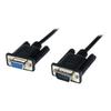 Câble Null Modem Croisé Série RS232 DB9 - STARTECH - 1 M - Noir