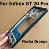 6.78" Для Infinix GT 20 Pro Средняя рамка Передняя рамка Чехол Металлический корпус Задняя крышка Держатель ЖК-дисплея X6871