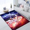 Hot Anime SAO Sword Art Online Modern House Living Room Floor Matte Bedroom Carpet Poster Mat Pattern Decorative Square Rug Gift