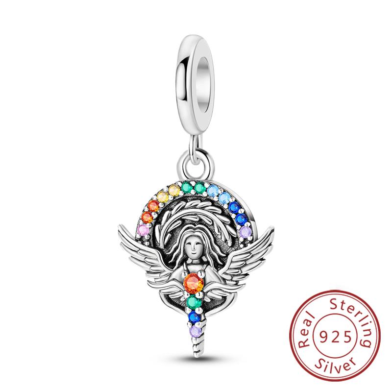 925 Silver Charms Beads for Bracelet Necklace Women Jewelry Gift Fit Boy Girl Mother Pendant