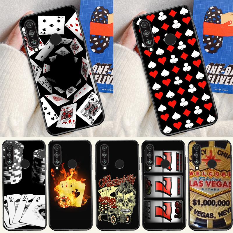 Чехол Las Vegas Casino Poker для Huawei Nova 5T 9 10 SE 12i 12s 11i Y91 Y90 Y60 Y70 Y72 Y61 P60 P30 Pro P20 P40 Lite