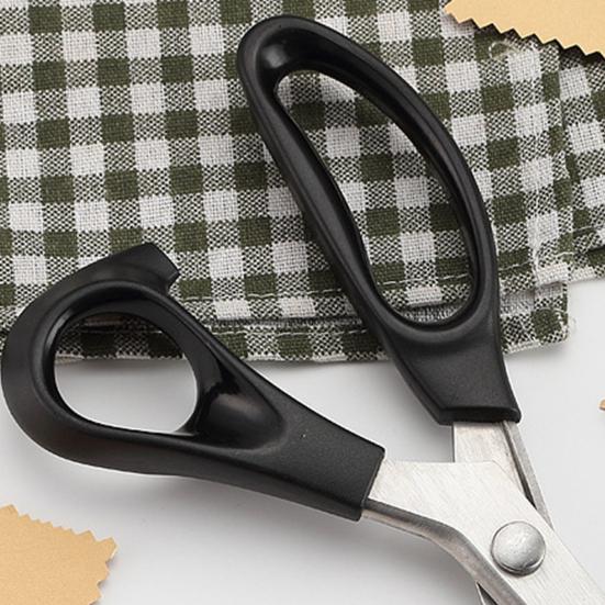 Ножницы зигзаг из нержавеющей стали Многоцелевые портновские ножницы Профессиональные DIY Ножницы для резки ткани Ручные ножницы для шитья