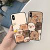 IR4 Capybara Cute Shell for Samsung Note 20 10 S25 Plus Ultra Lite A51 A52 A53 A71 A72 A73 M20 M30 M21 M31 M51 A11 A70 A56 A26