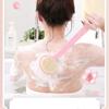 Bath and Shower Brush, Long Handle, Soft Hair, Bath Brush, Bath Brush, Back Rub Artifact To Remove Dirt