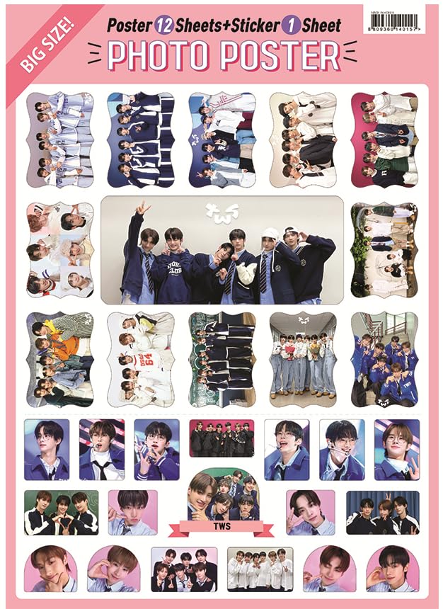 TWS Tuas Goods 12 Posters 1 Sticker Set + (TWS)