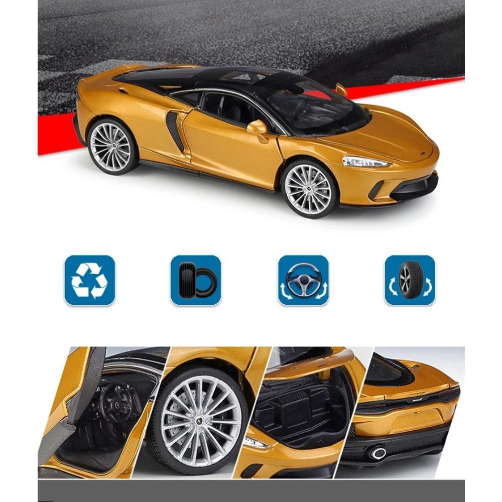 Welly 1/24 McLaren GT Сплав Суперспортивный Автомобиль Модель Литье под Давлением Металл Гонки Транспортные Средства Авто Модель Симуляция Коллекция Детский Подарок