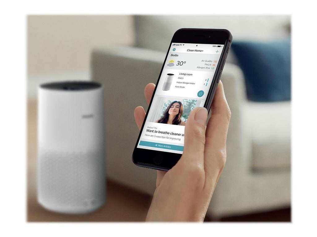 Philips | Air purifier | AC1715/10 | 27W | Suitable for rooms up to 78m² | White