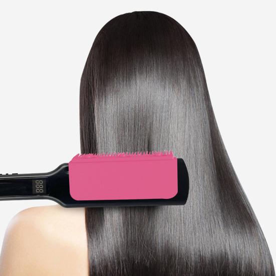 2 шт., расческа-выпрямитель для волос, утюг, аксессуары для выпрямления волос, профессиональная домашняя щетка для волос для женщин и девочек, инструмент для укладки волос