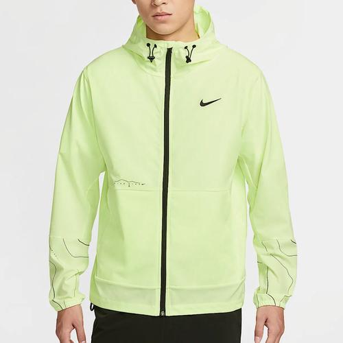 Nike Спортивная повседневная куртка с капюшоном на молнии с логотипом бренда для мужчин