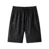 Men Summer Ice Silk Quick-Drying Elastic Sports Leisure Plus Size Beach Shorts