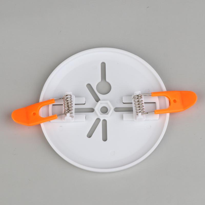 Snap-On Downlight Hole Camera Mount Bracket Space-Saving Tilt Hoisting Base Camera Hole Filler Bracket For Ezviz Tp-Link