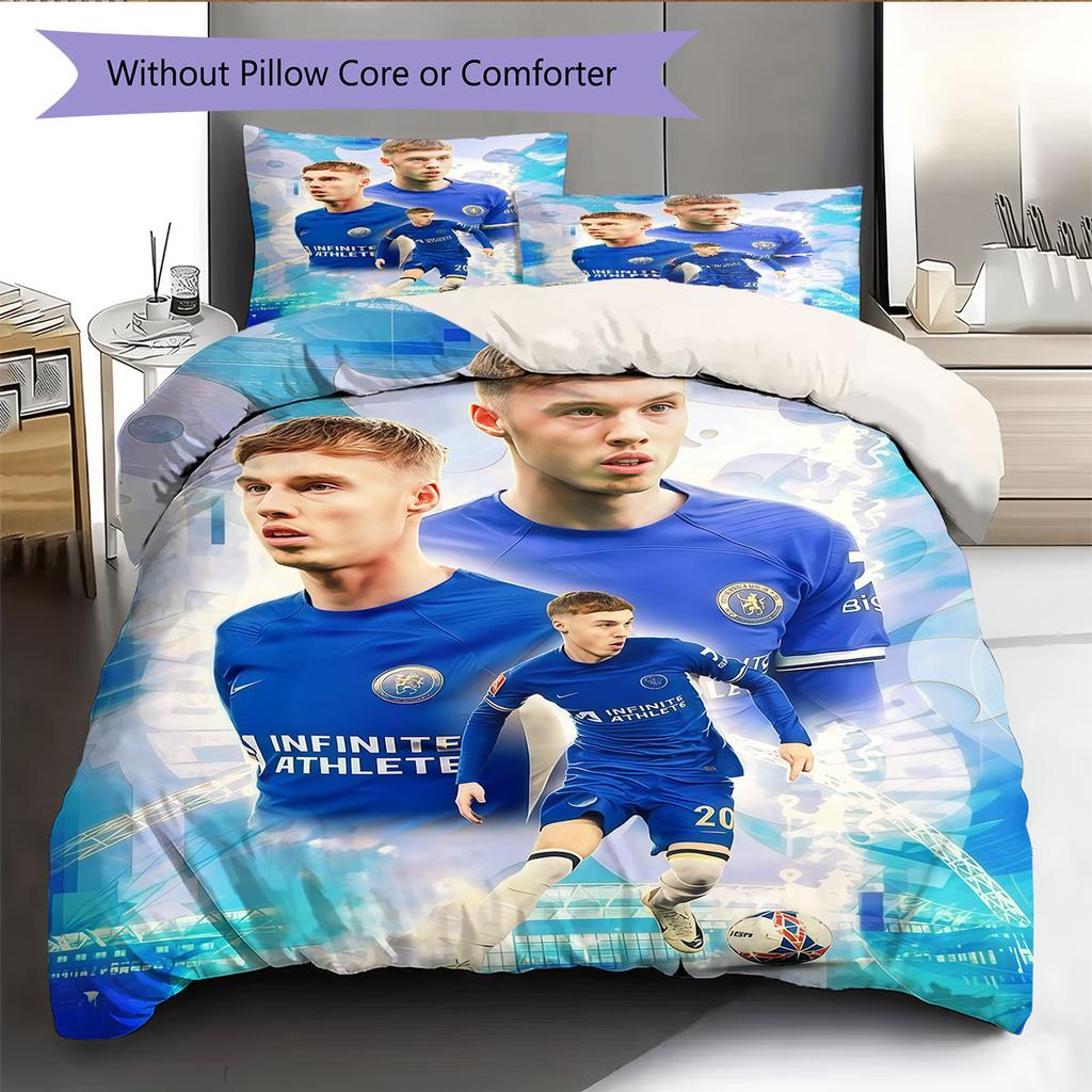 Cole Palmer Power Bedding Quilt Set Quilt Cover Pillowcase Home Decoration Birthday Gift (1 * duvet cover + 2 * pillowcase, without core)