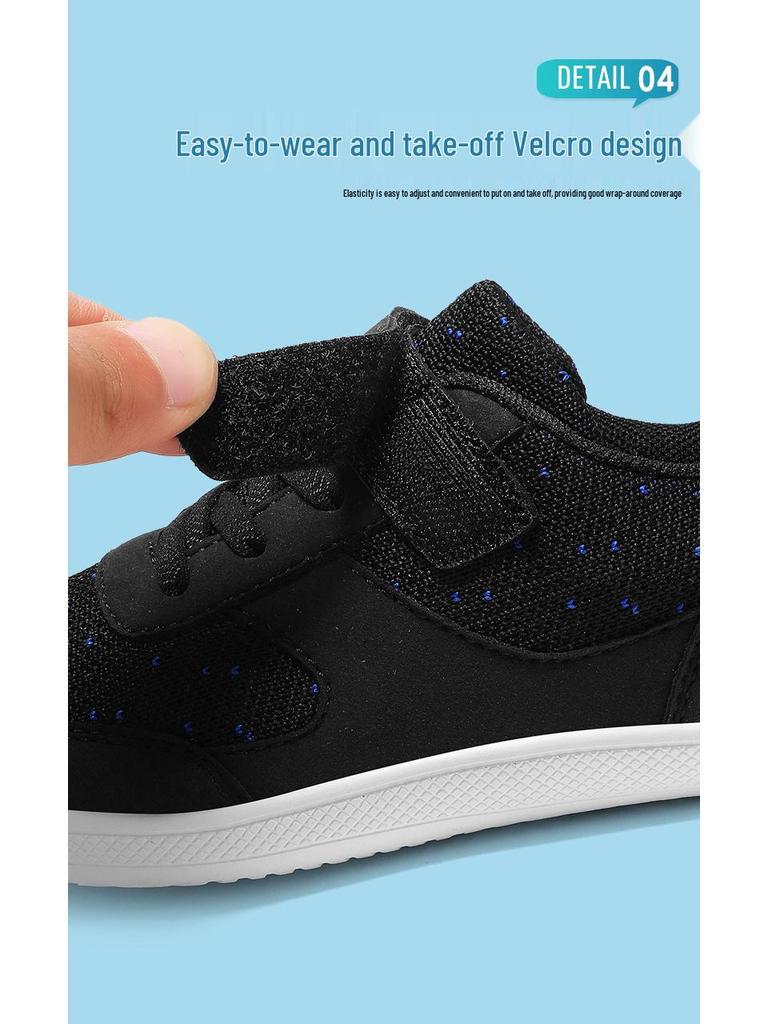 Детские повседневные спортивные кроссовки с широким носком - Низкие, дышащие, для активного отдыха и хайкинга, для мальчиков и девочек