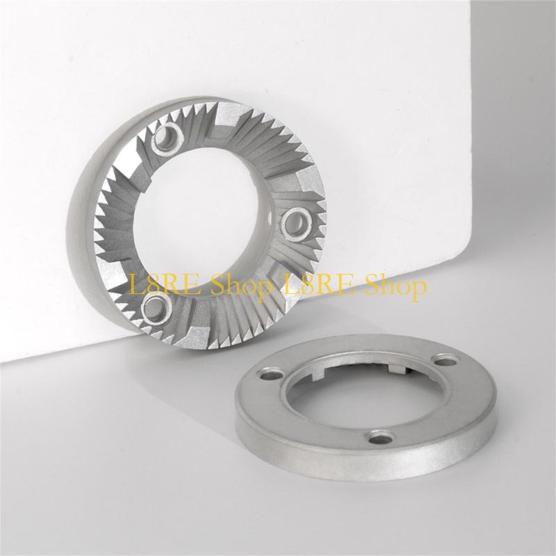 L8RE Набор из 2 высокоточных 40-мм жерновов для кофемолки Нержавеющая сталь Эффективность помола Снижение нагрева