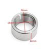 10X 304 Stainless Steel M18x1.5 Exhaust Weld-On Nut For Lambda Boss O2 Oxygen Sensor