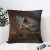 Singer Tate McRae Cushion Cover Breathable Linen Pillow Cover SkinFriendly Home Decor Pillowcase with Hidden Zipper