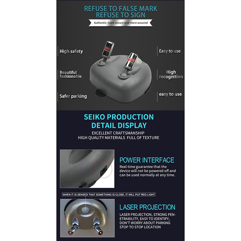 Лазерный парковочный счетчик, гаражный потолок, местоположение, позиционирование, датчик парковки, помощь