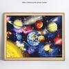 5D DIY Diamond Mosaic Full Round Drill Scenic Planet Diamond Painting Embroidery