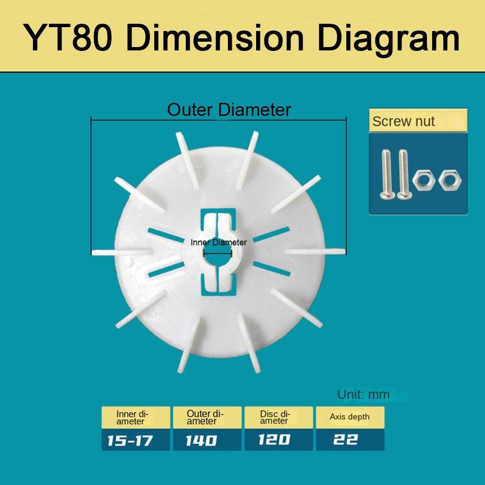 Вентилятор Лопасти Тип блокировки Высокотемпературный Пластиковый Двигатель Вентилятор Двигатель Вентилятора Аксессуары для двигателя вентилятора охлаждения
