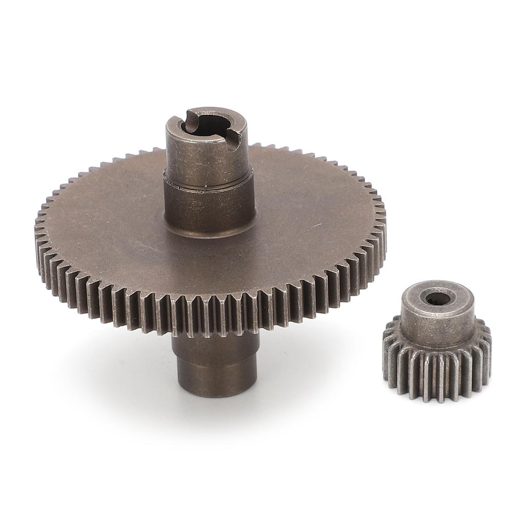 Набор стальных шестерен Металлические детали для апгрейда Запасные аксессуары для радиоуправляемого автомобиля WLtoys 104001 110